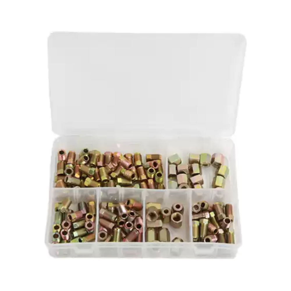 Remleiding moeren assortiment 135 pcs