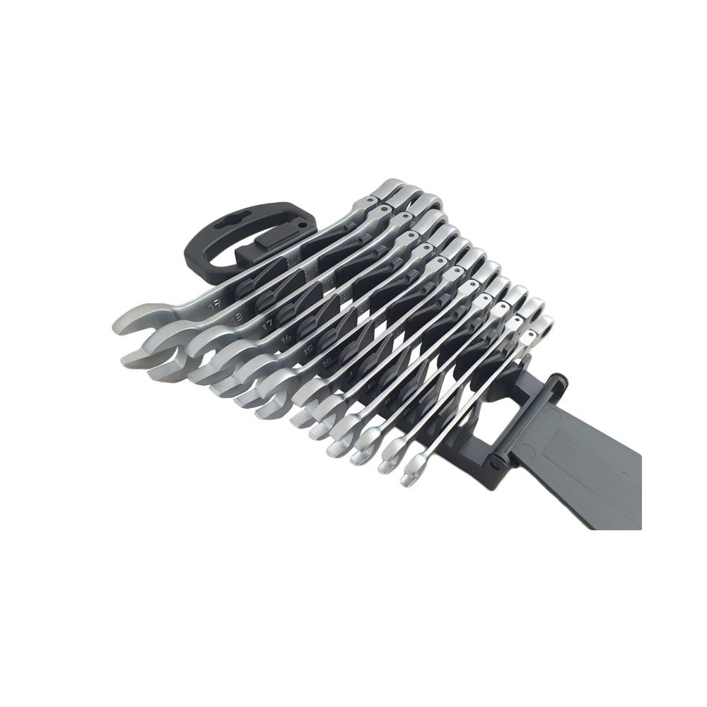 Ring/ratelsleutel flexibel 12 delig