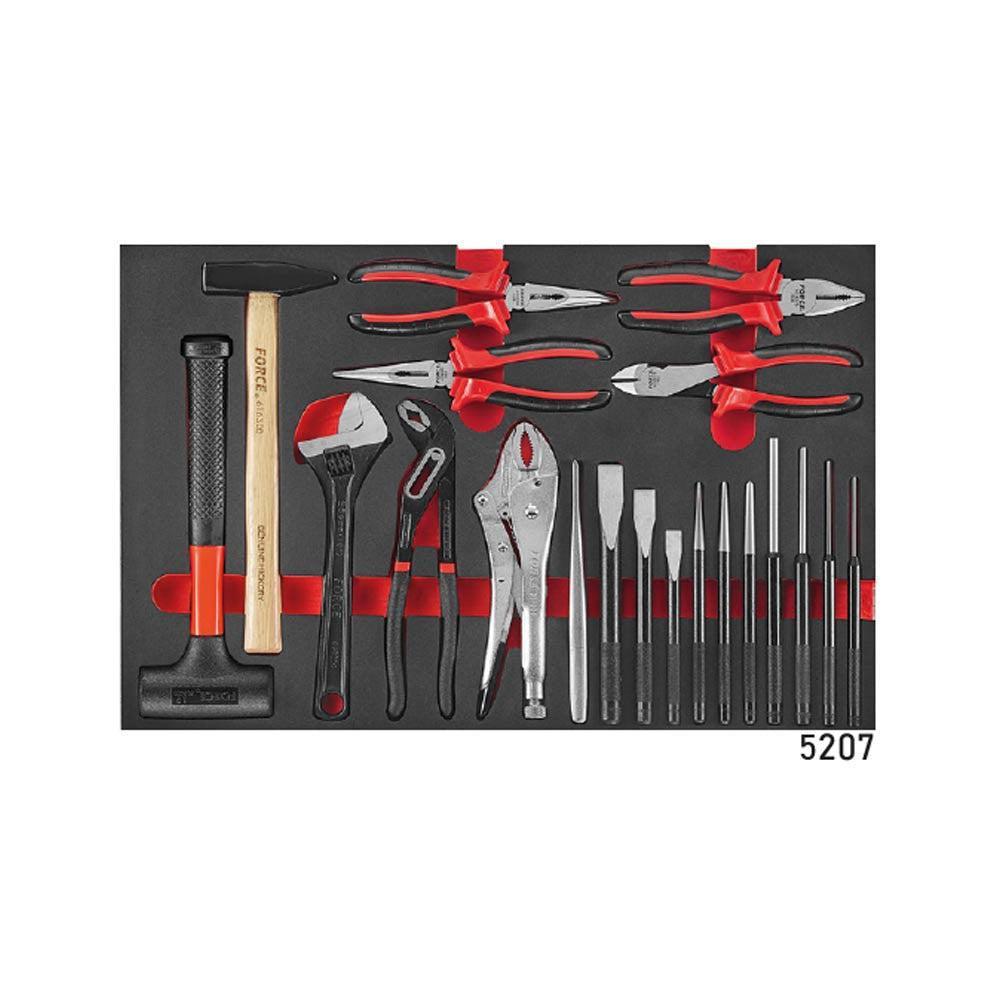 Rode Gereedschapswagen 8-lades met 405-delig gereedschap (EVA)