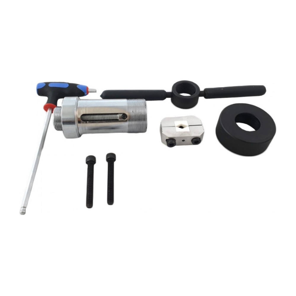 Schokbreker gereedschap voor dubbelwerkende veerpoten