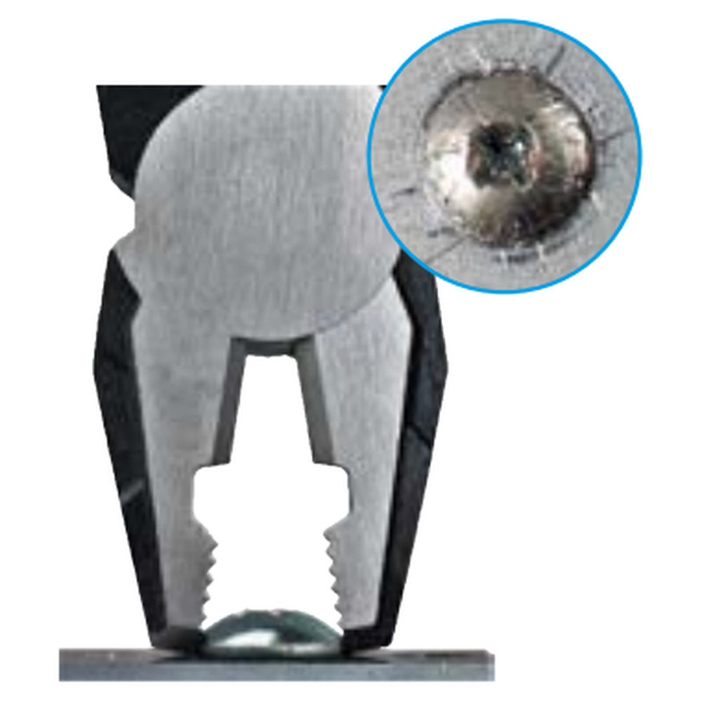 Schroefverwijdertang 200mm tbv dolgedraaide schroeven