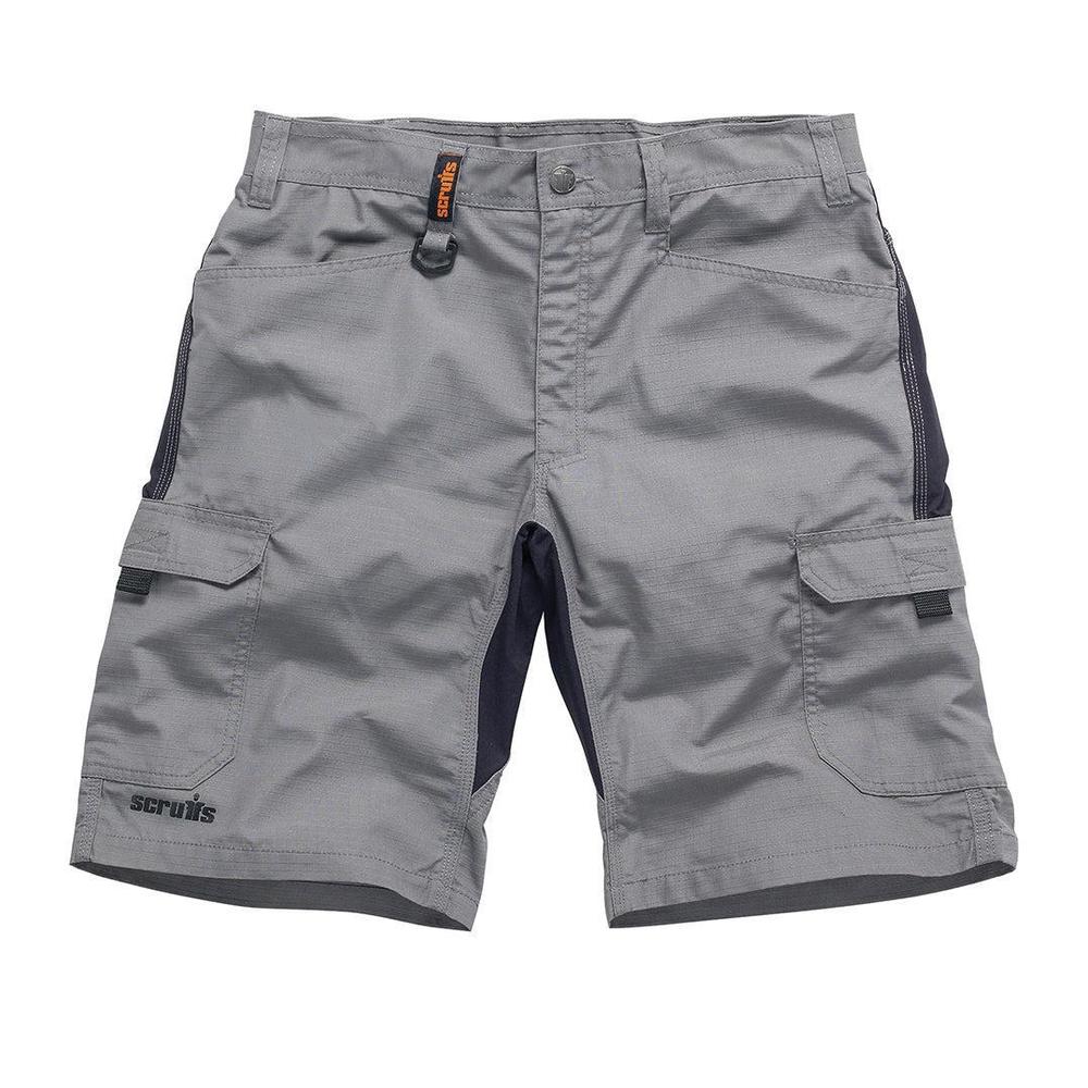Scruffs - Trade Flex werkshorts, grijs