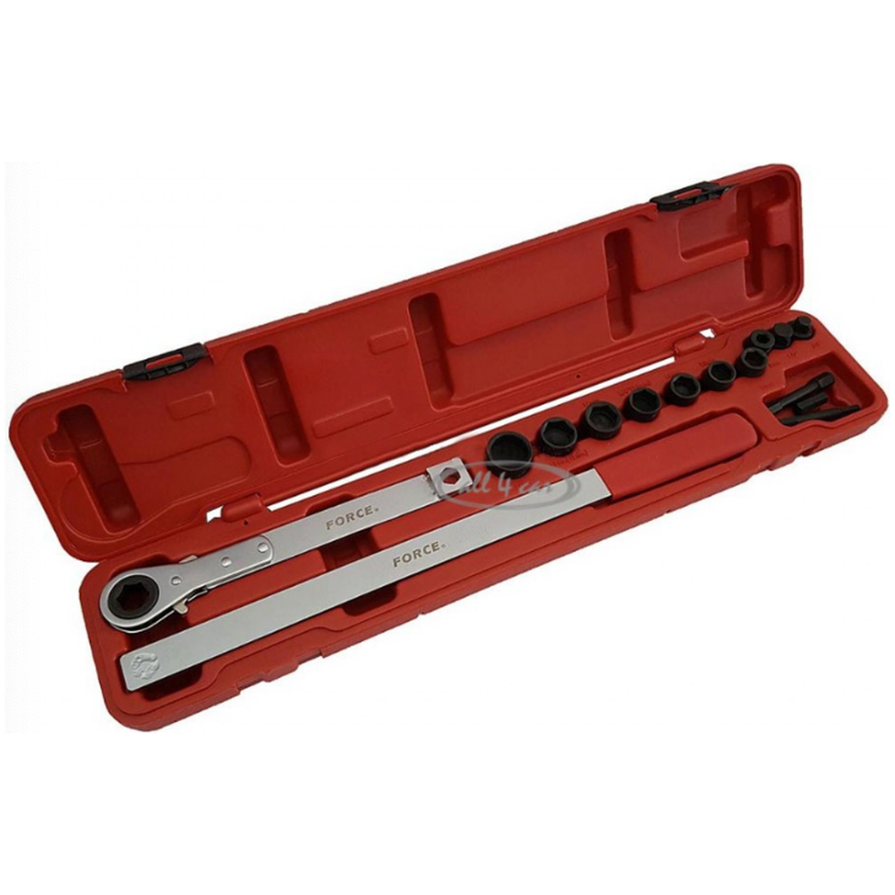 Serpentine belt servicing tool set