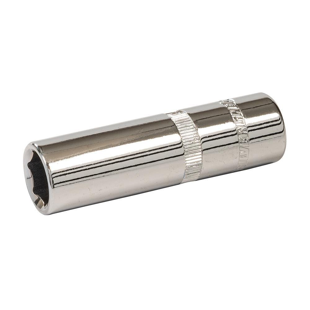Silverline - Diepe zeskantige 1/2" metrische dop 14 mm