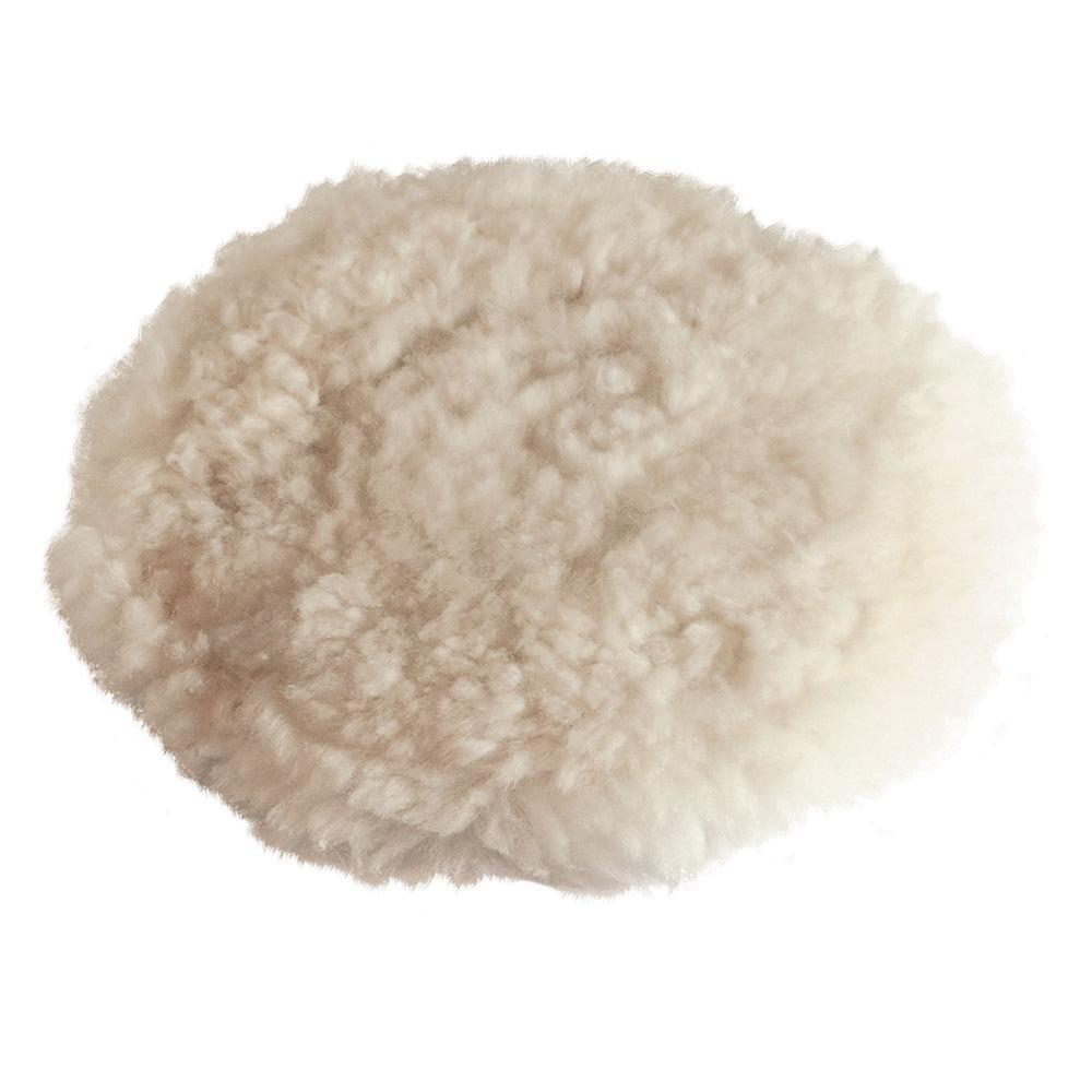 Silverline - Klittenband lamswollen polijstkussen 180 mm