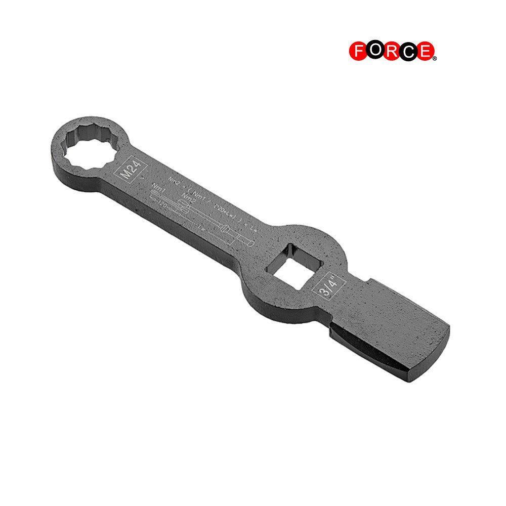 Slogging wrench for brake caliper screw 3/4"DR. M26