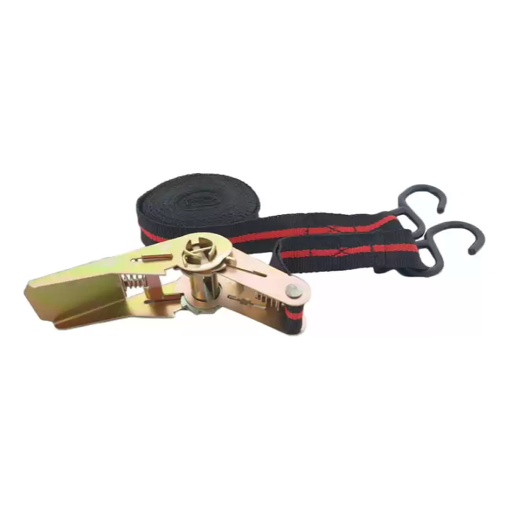 Spanband 5m x 24mm met ratel en zware haken