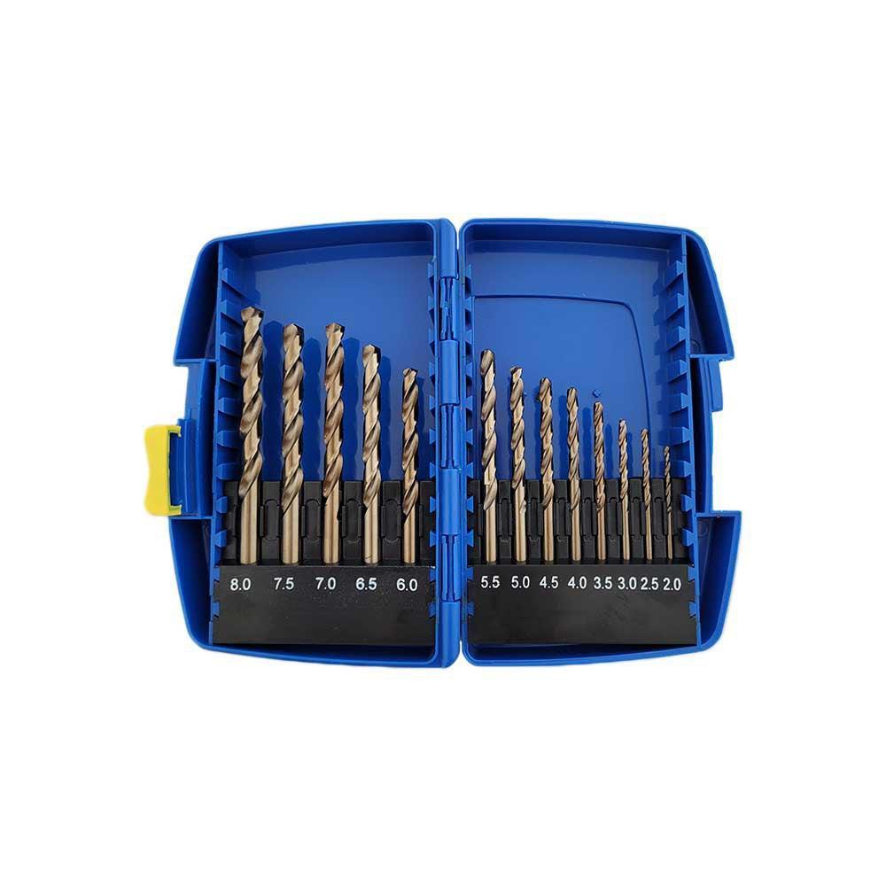 Spiraalboorset 2-8 mm cobalt