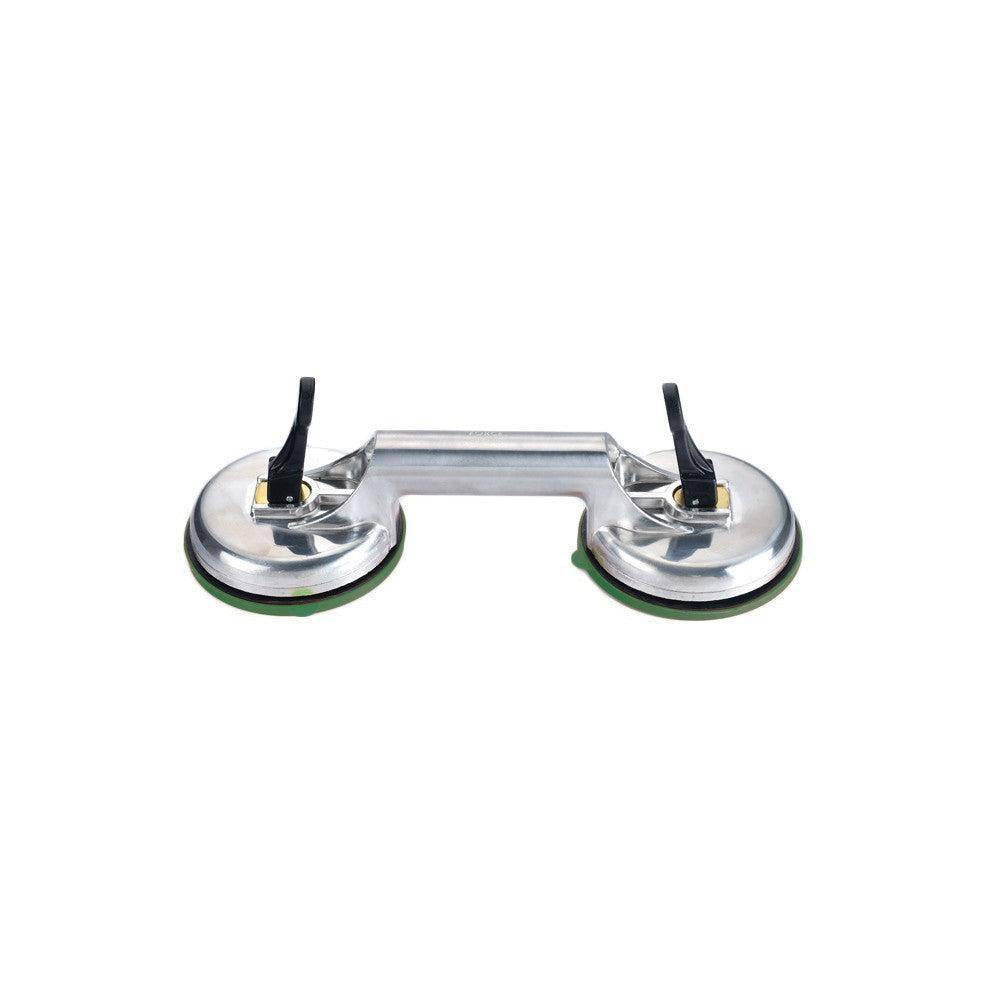 Suction cup - Fixed two suckers (Aluminum)