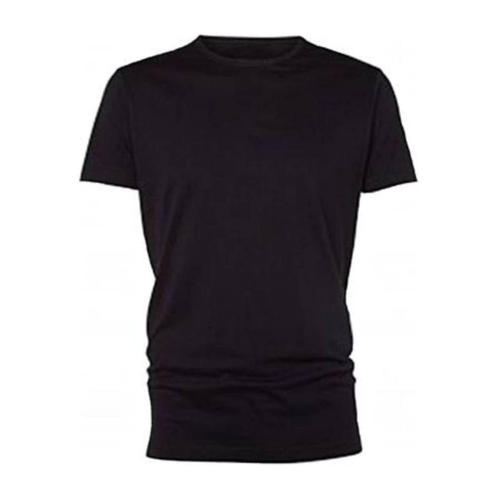 T-shirt R-nek maat XL, zwart, 2-pak