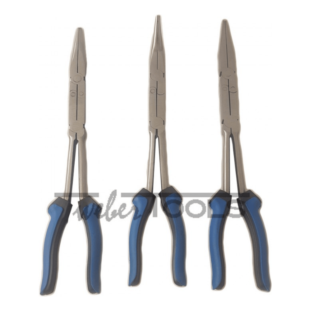 Tangen set 3 delig extra lang