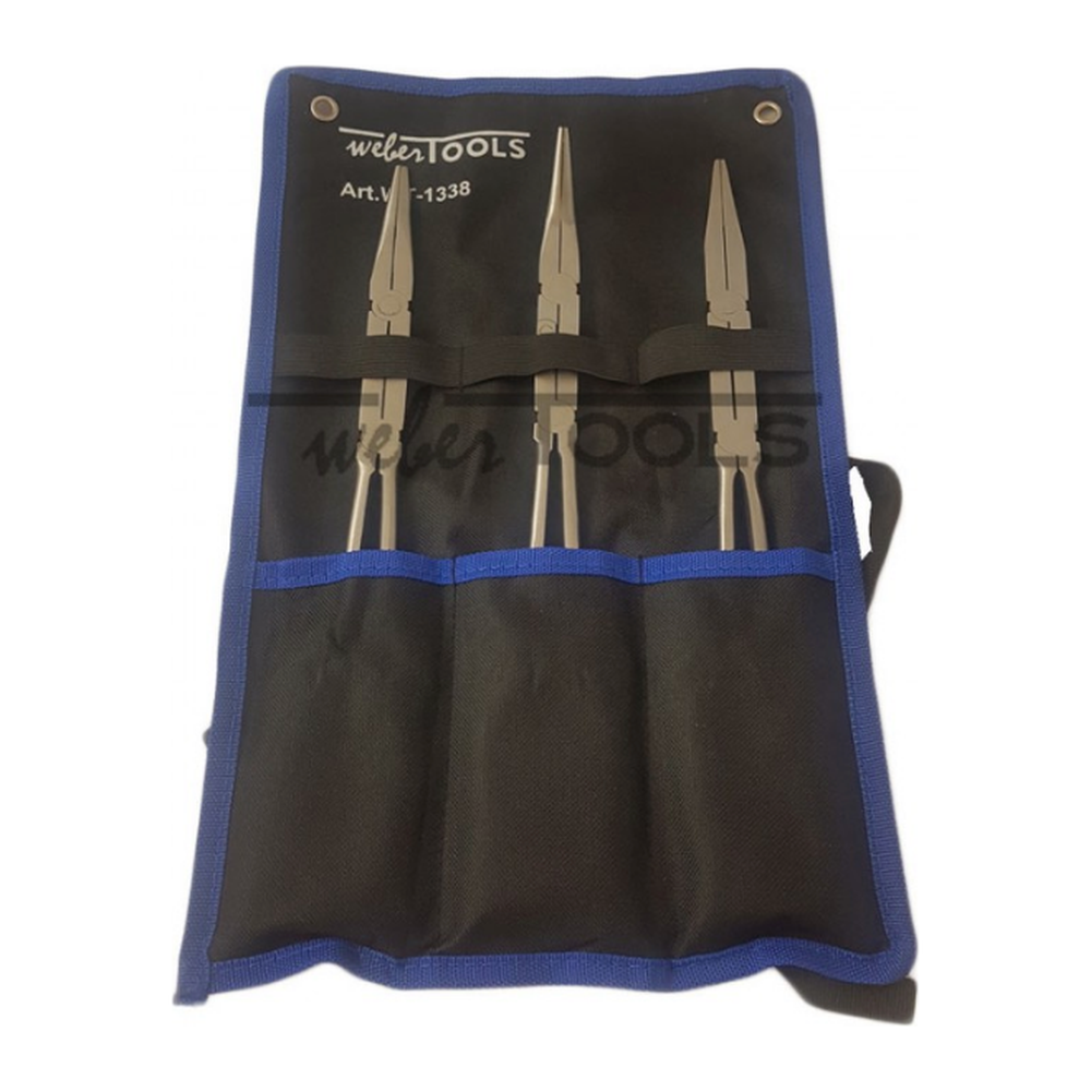 Tangen set 3 delig extra lang