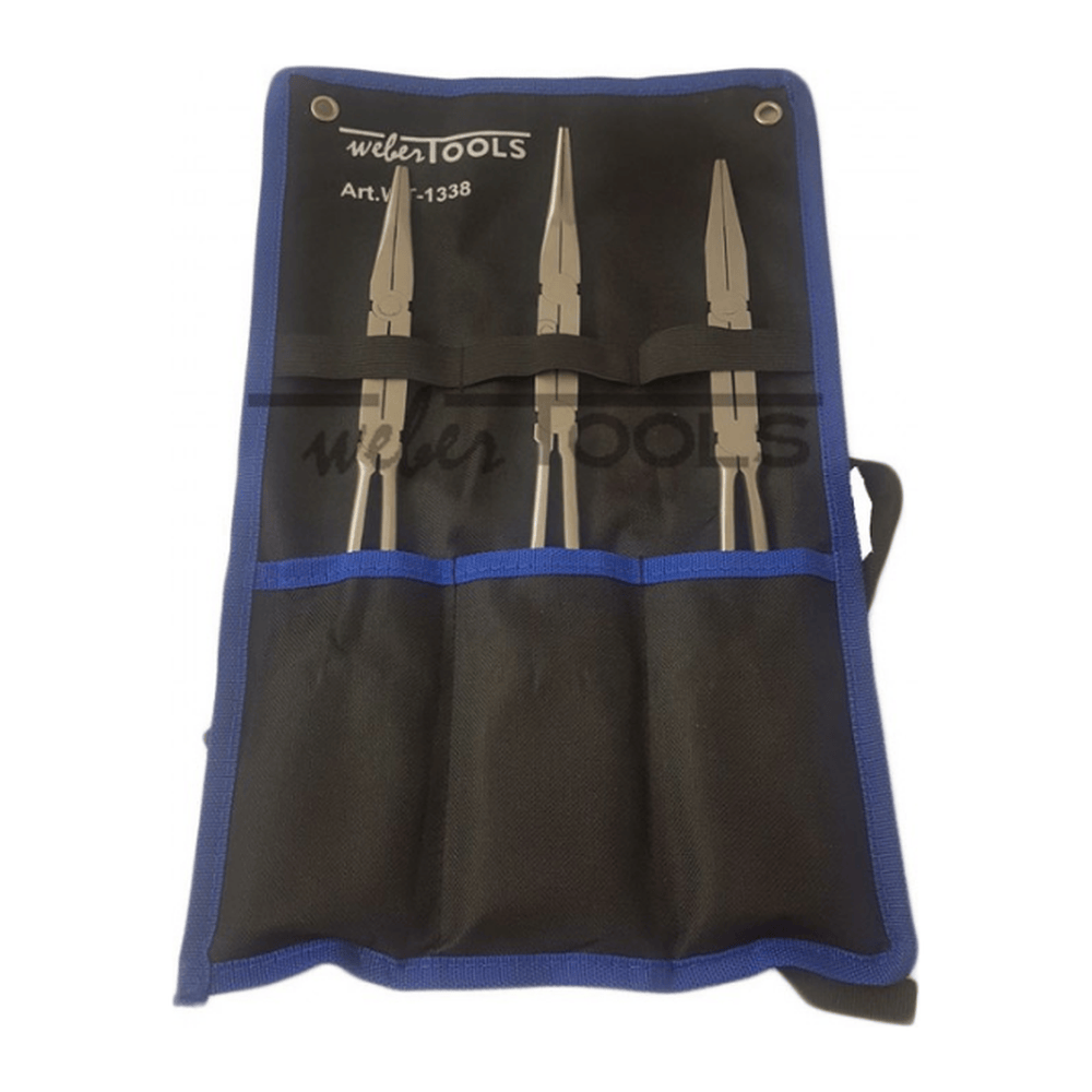 Tangen set 3 delig extra lang