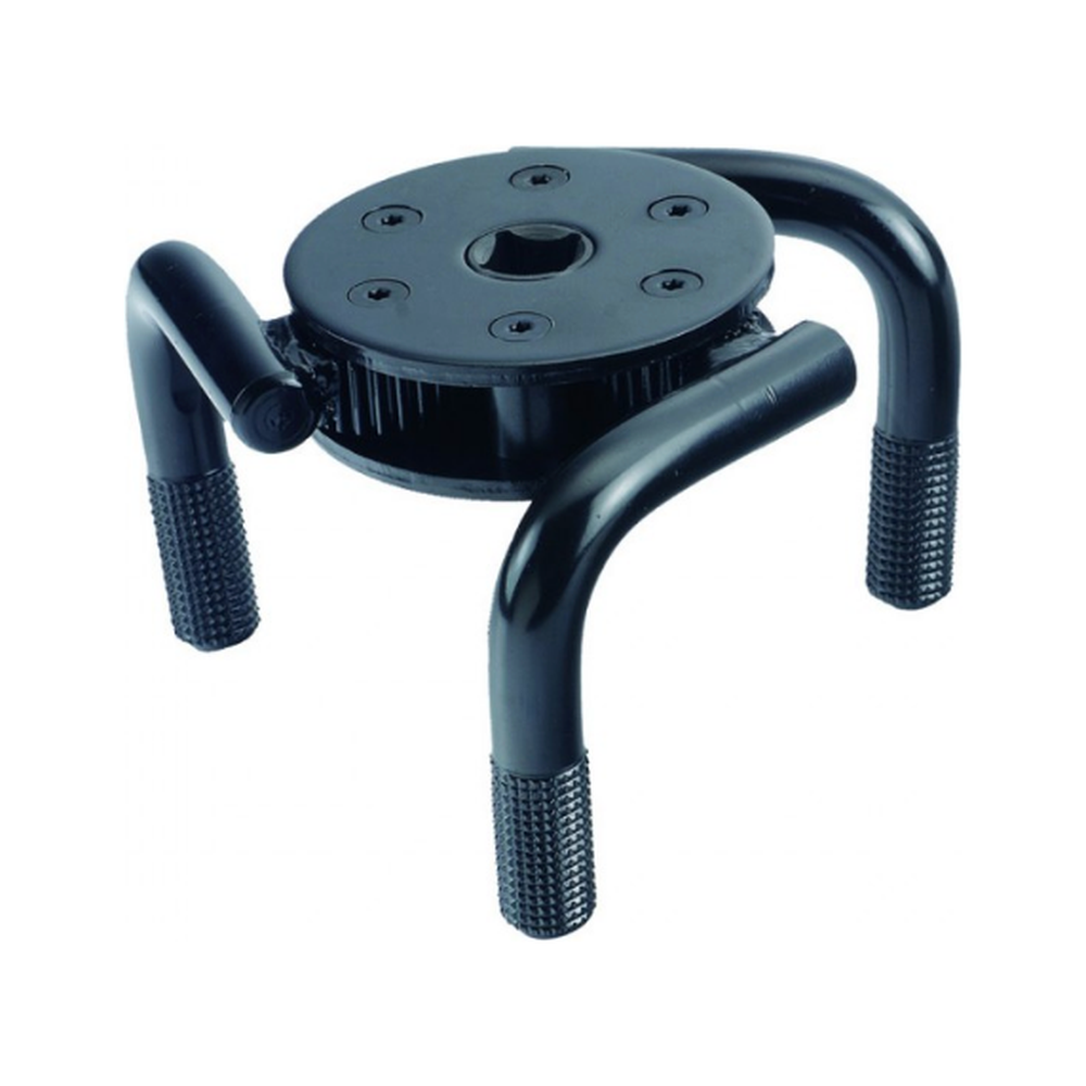 Three-legged oil filter wrench 75 - 130 mm