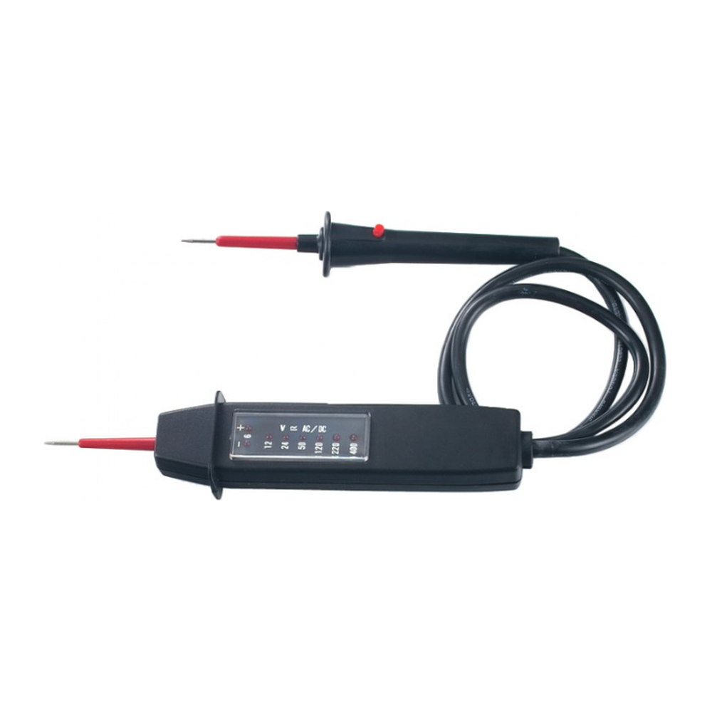 Universal voltage tester 6-400V AC/AD