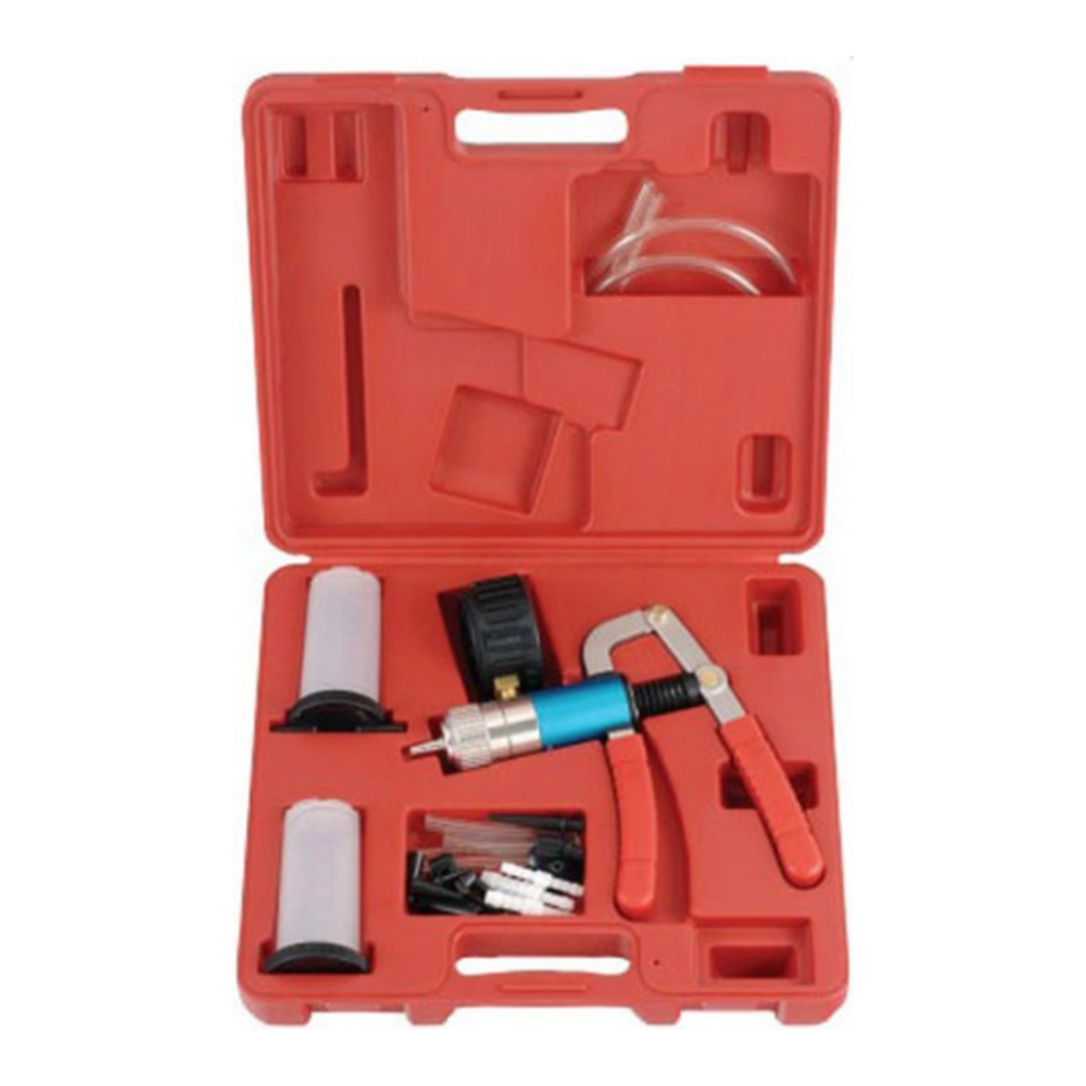 Vacuum testing / brake bleeding kit