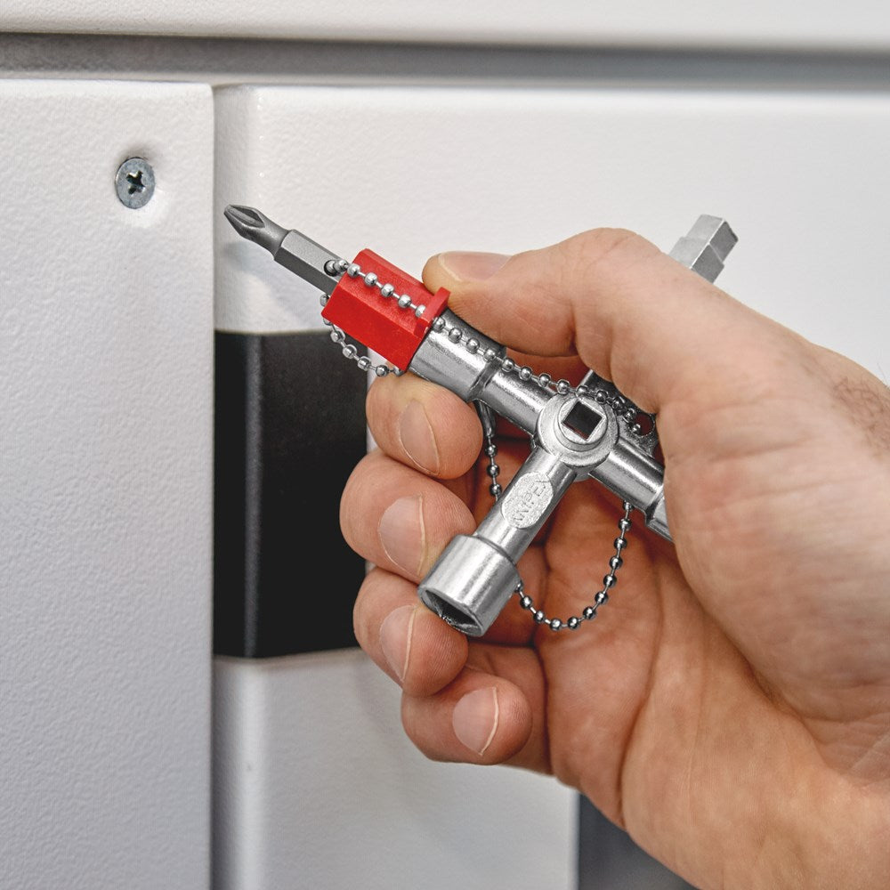 KNIPEX 00 11 04 Profi-Key voor alle standaard afsluitsystemen 90 mm (zelfbedieningskaart/blister)-7