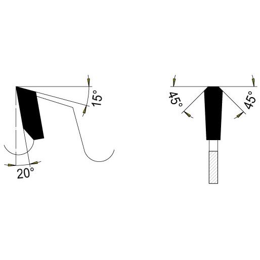 Zaagblad Ø 250 mm, asgat 40 mm, B=2,00 mm, Z=24T+3, HW