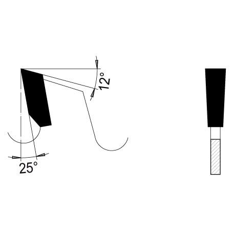 Zaagblad Ø 450 mm, asgat 30 mm, B=4,60 mm, Z=20F+2+2, HW