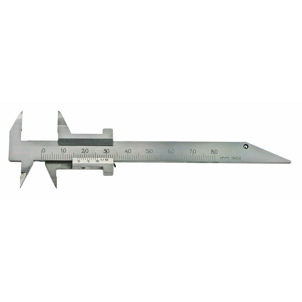 Schuifmaat RVS 80x12mm voor tandtech- nicus-0