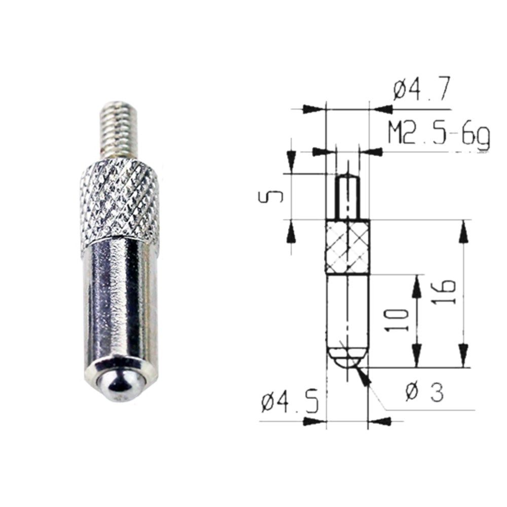 Meetinzet voor meetklok diameter 4,5mm/26mm-0