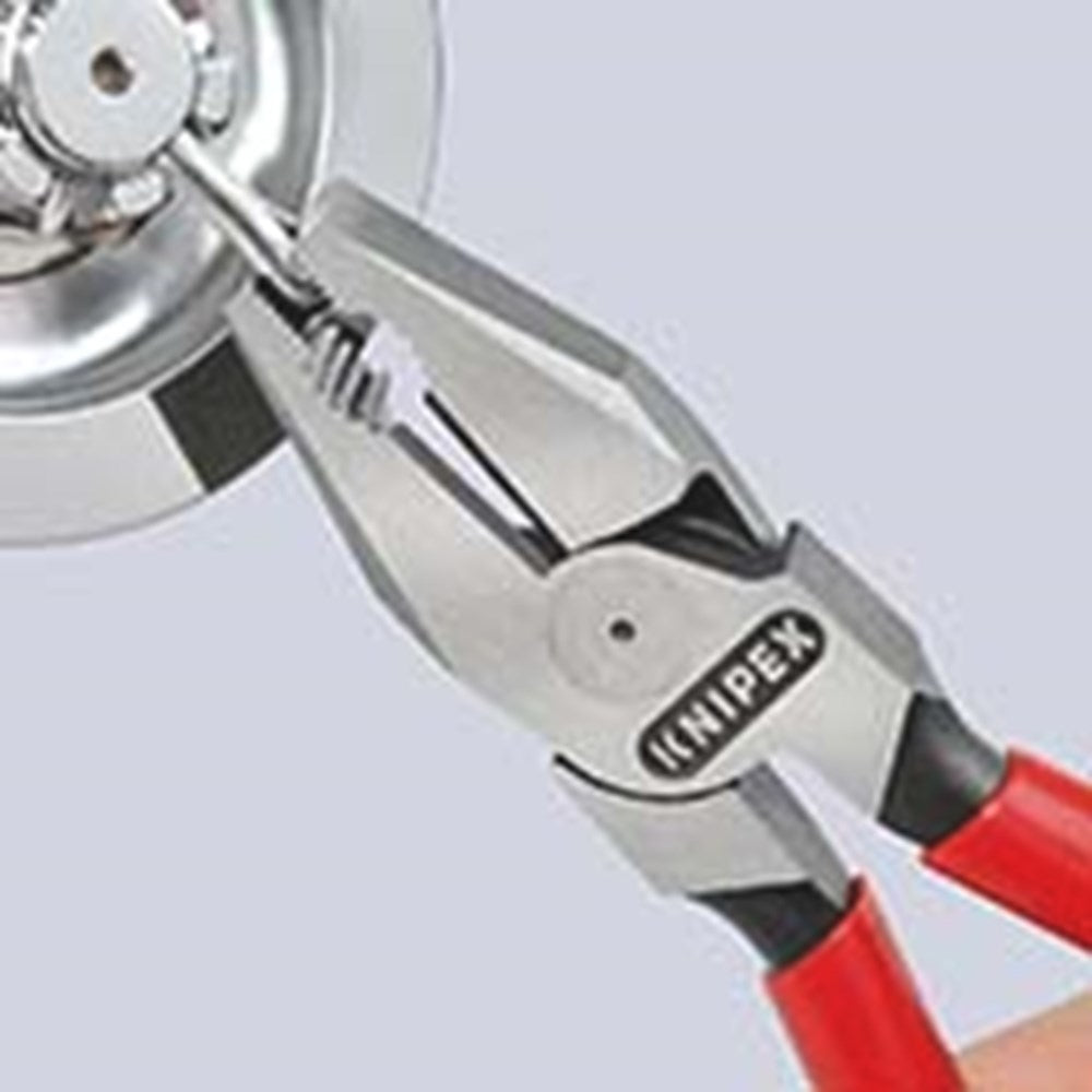 KNIPEX 02 01 180 Kracht-Kombitang met kunststof bekleed zwart geatramenteerd 180 mm-3
