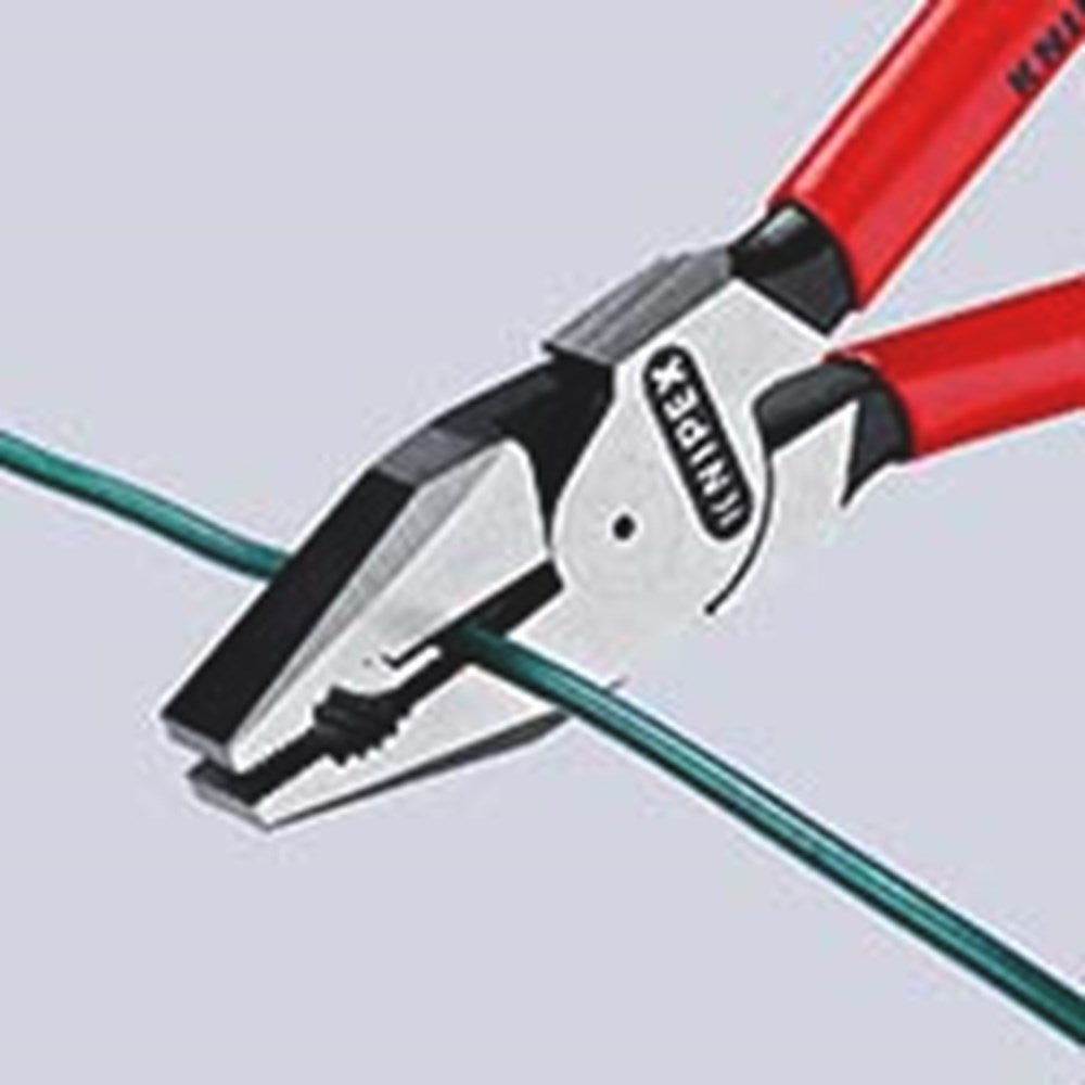 KNIPEX 02 01 225 Kracht-Kombitang met kunststof bekleed zwart geatramenteerd 225 mm-5