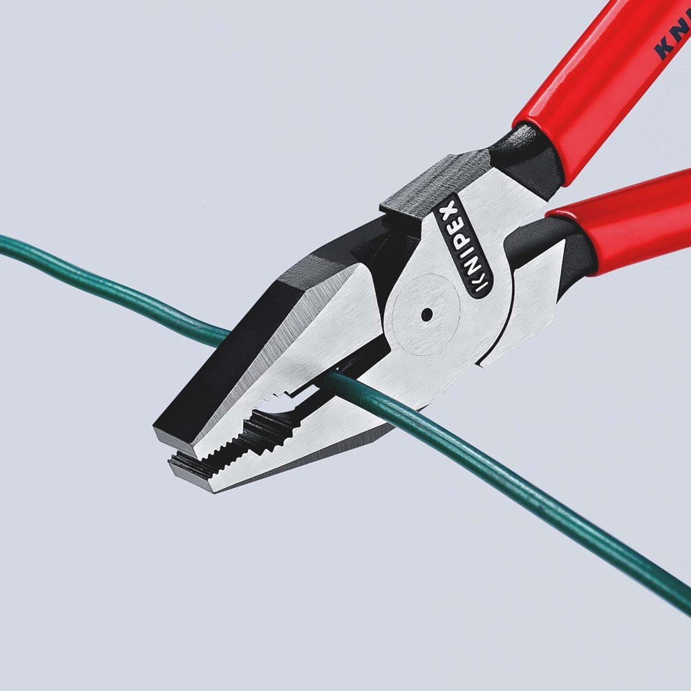 KNIPEX 02 01 225 Kracht-Kombitang met kunststof bekleed zwart geatramenteerd 225 mm-7