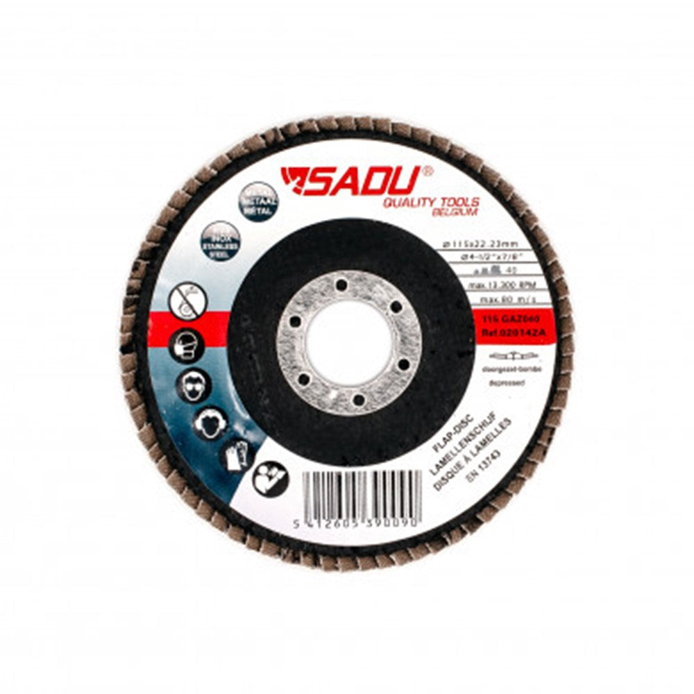 Lamellenschijf 115x22mm GAZ120 schuin-0