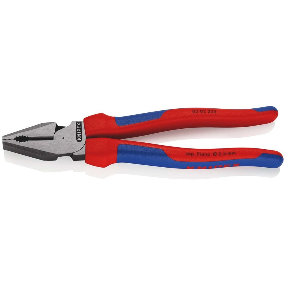 KNIPEX 02 02 225 Kracht-Kombitang met meer-componentengrepen zwart geatramenteerd 225 mm-0