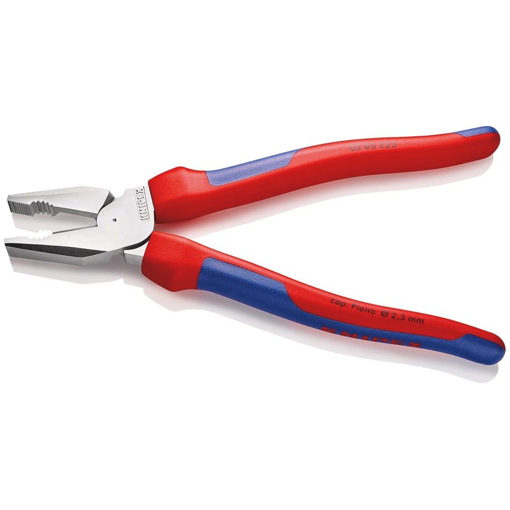 KNIPEX 02 05 225 Kracht-Kombitang met meer-componentengrepen verchroomd 225 mm-2