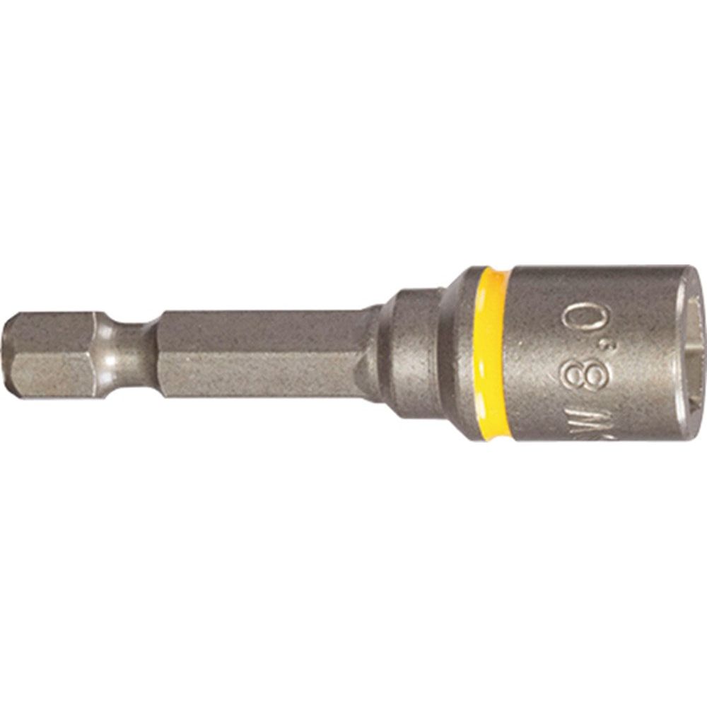1/4" dopsleutel 7mm met veermagneet-0