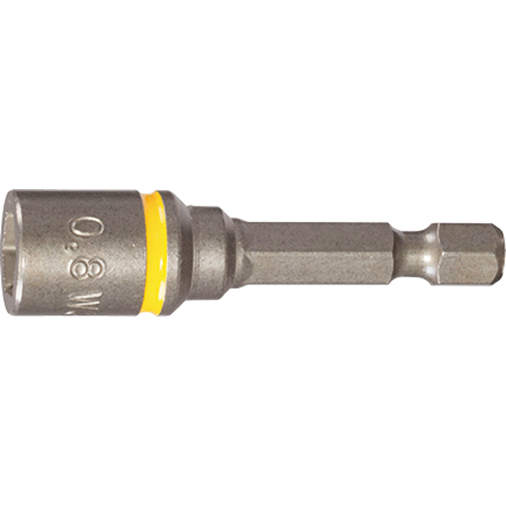 1/4" dopsleutel 6mm met veermagneet-1