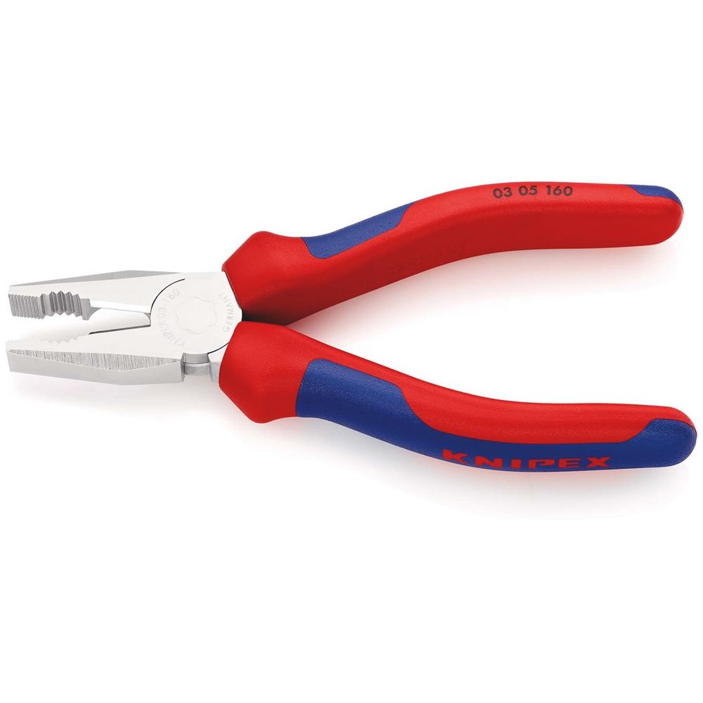 KNIPEX 03 05 160 Kombitang met meer-componentengrepen verchroomd 160 mm-2
