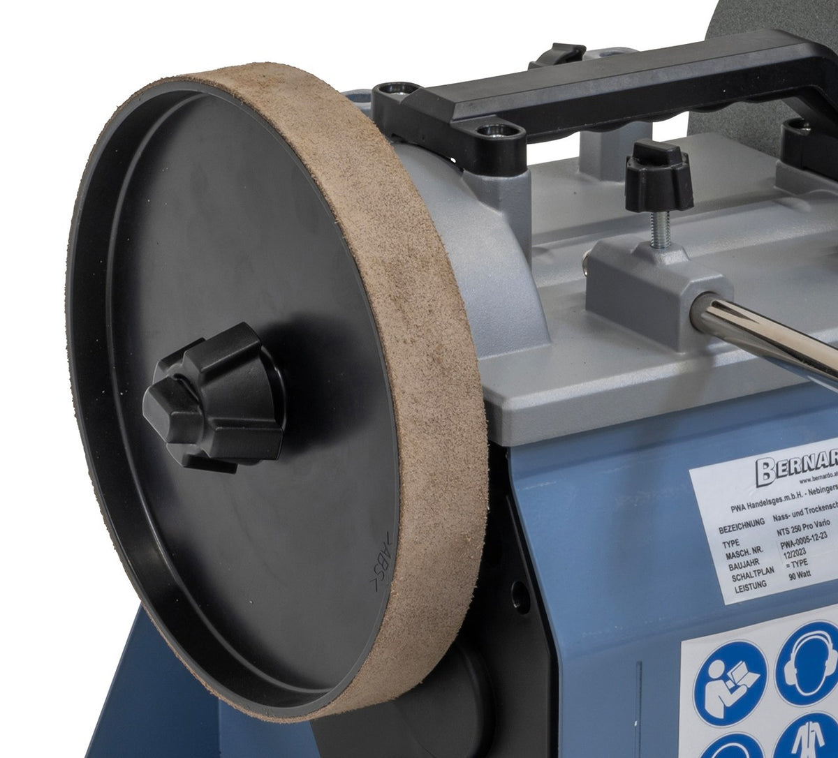 Bernardo Natdroog slijpmachine NTS 250 Pro Vario - afbeelding 5
