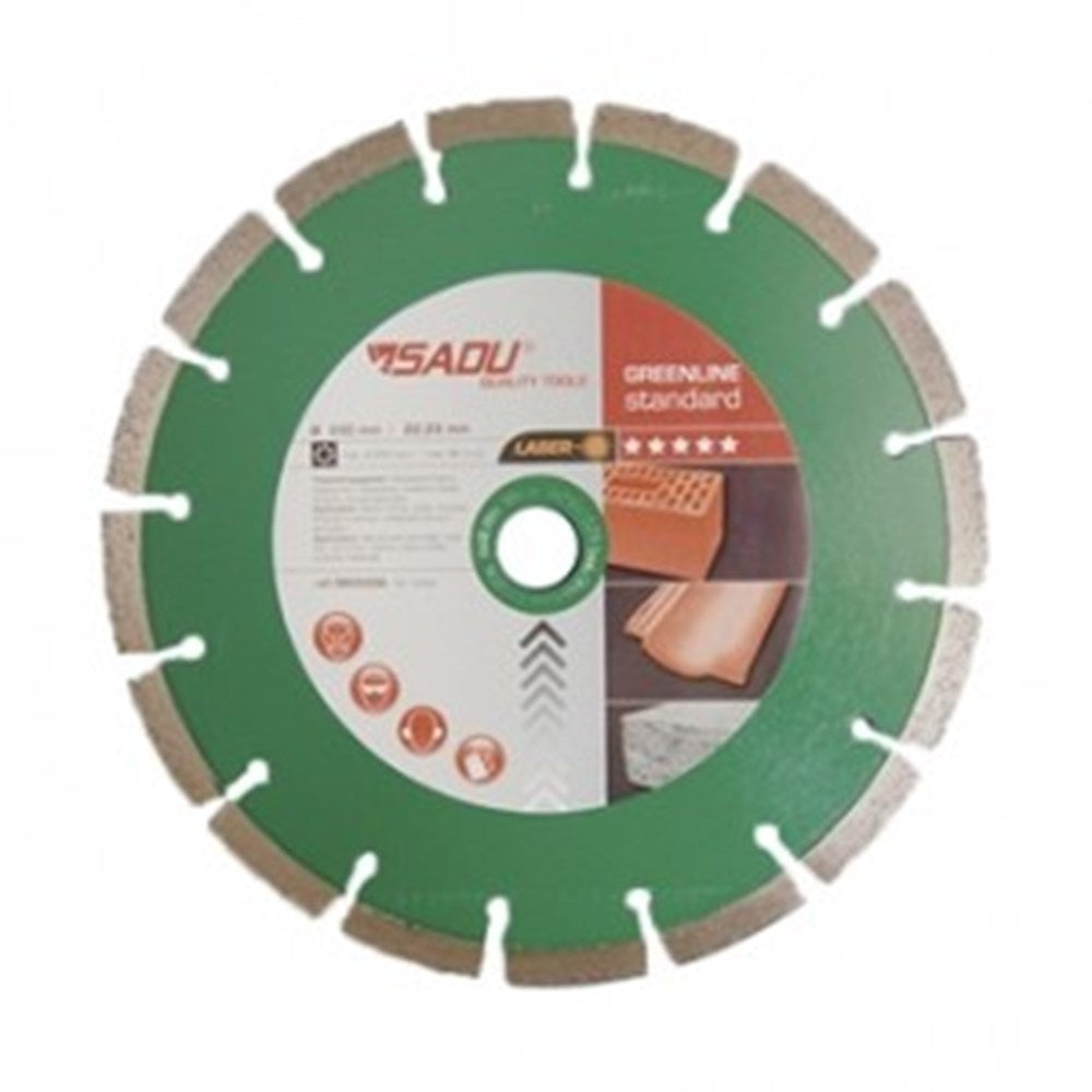 Diamantschijf 125x22x10mm Type Greenline-0