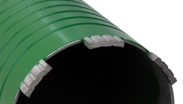 062/300 5/4 Lasergelast diamantboor dikwandig beton droog groen