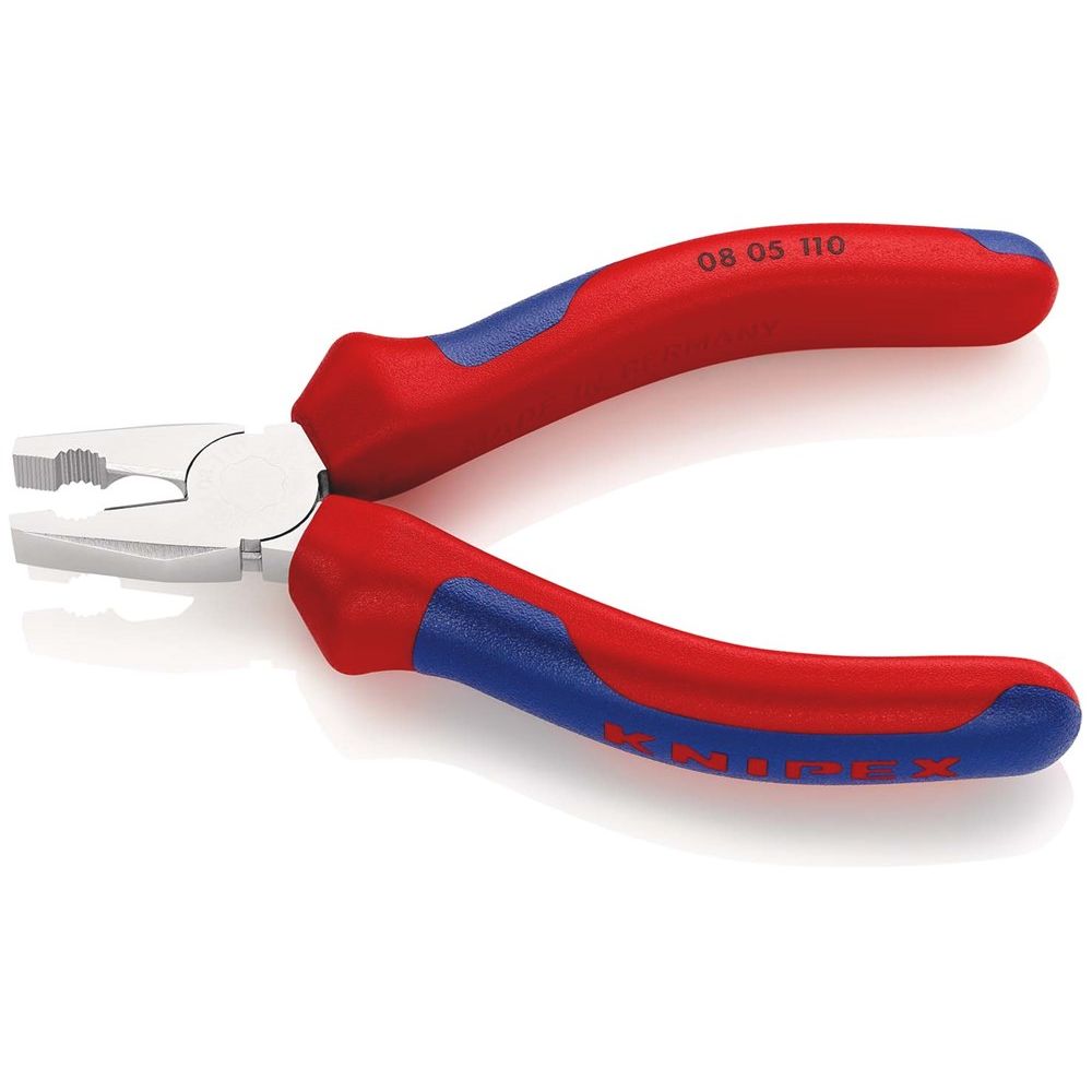 KNIPEX 08 05 110 Mini-Kombitang met meer-componentengrepen verchroomd 110 mm-2