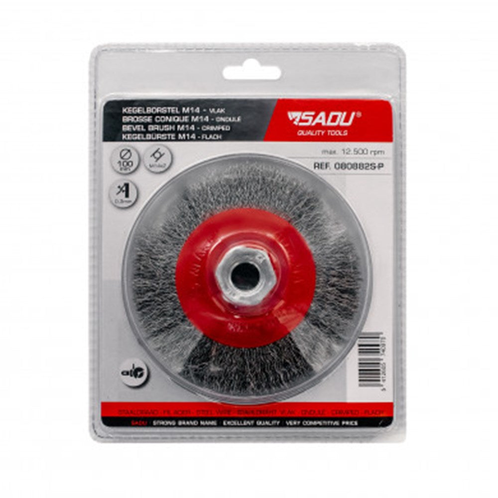 Kegelborstel 100x0.50mm M14 gegolfd-0