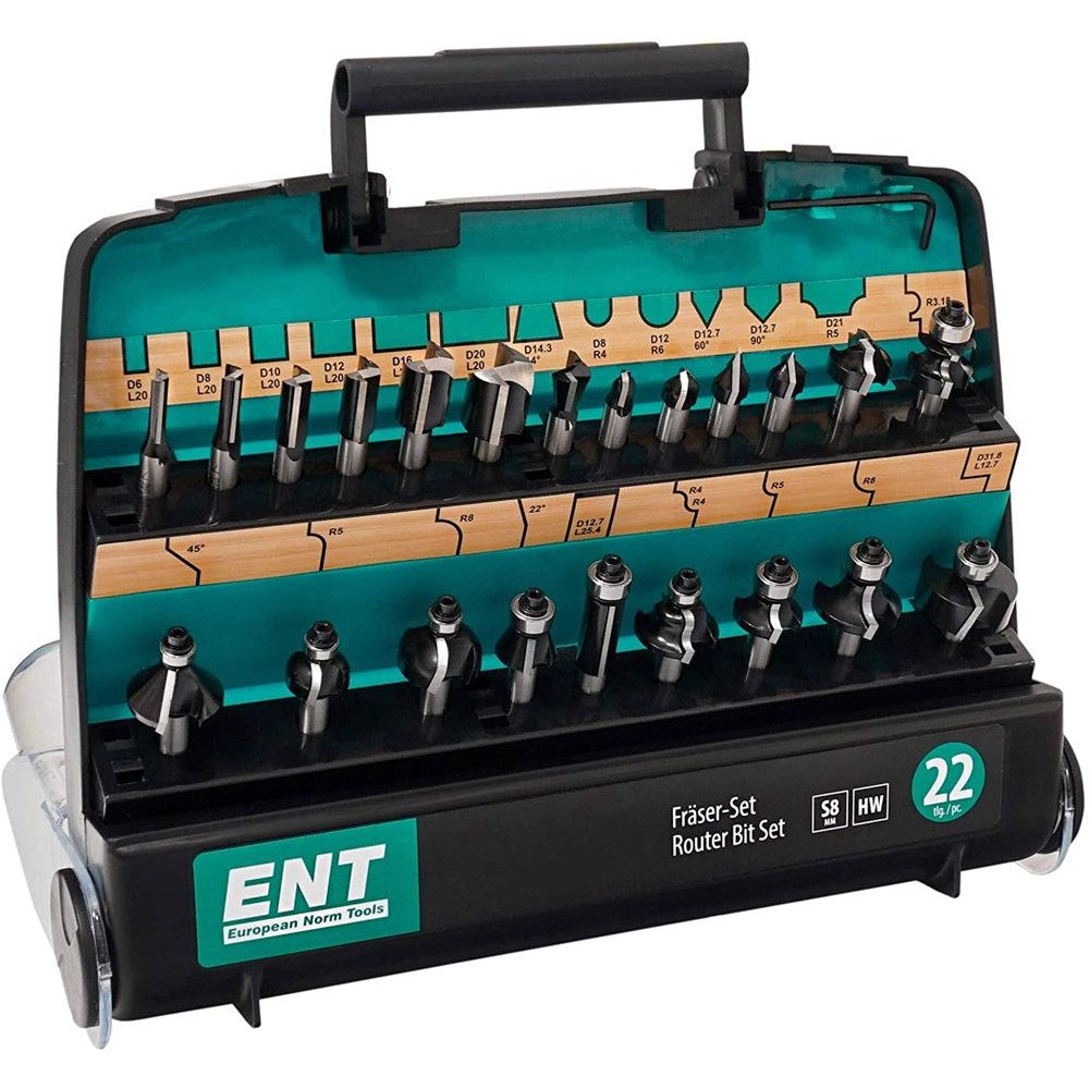 ENT Lemon Line 22-delige frezenset-0