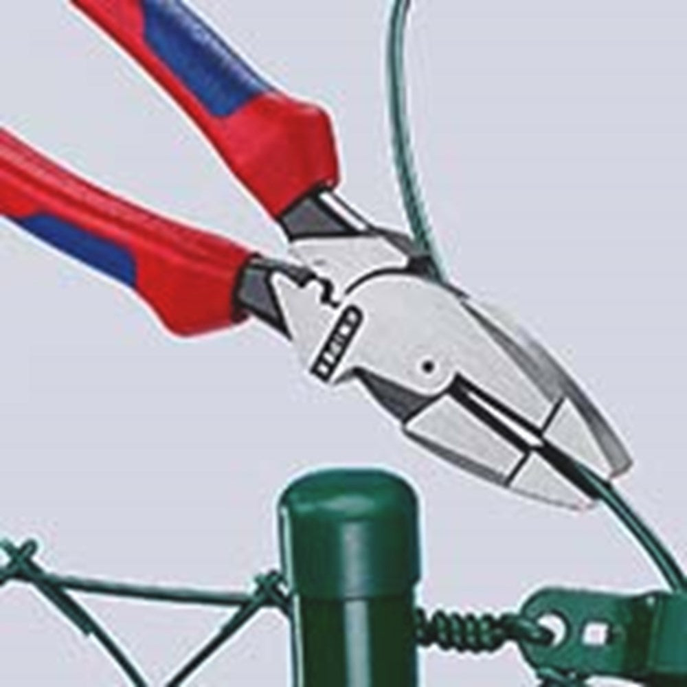 KNIPEX 09 12 240 Kracht-Kombitang "Lineman's Pliers" Amerikaans model met meer-componentengrepen zwa-3