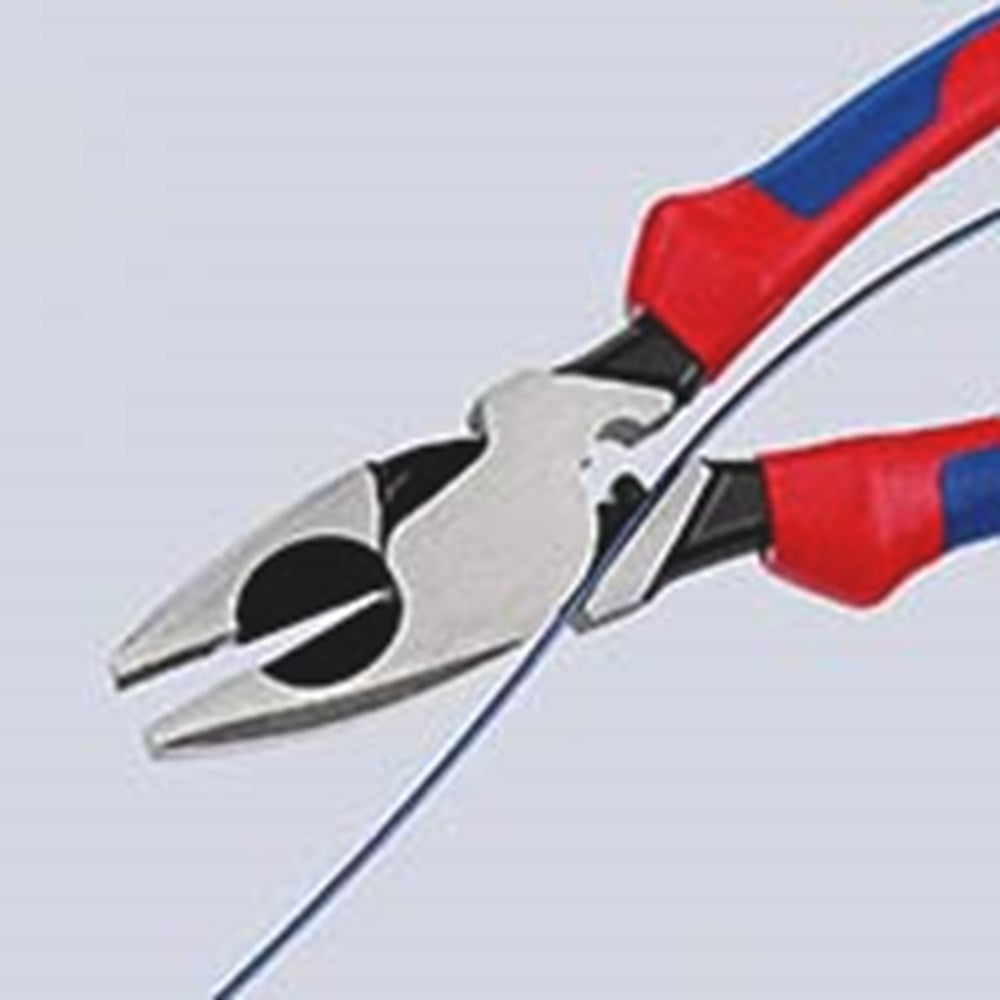 KNIPEX 09 12 240 Kracht-Kombitang "Lineman's Pliers" Amerikaans model met meer-componentengrepen zwa-4