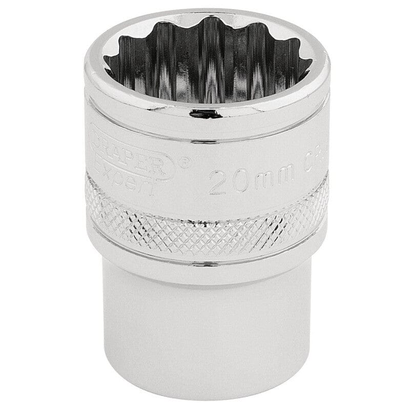 1/2" Dop 20mm, 12-kant-Draper Tools-MZS Gereedschap