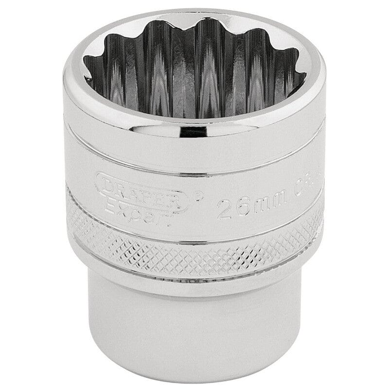 1/2" Dop 26mm, 12-kant-Draper Tools-MZS Gereedschap