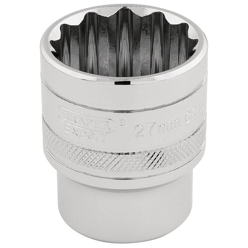 1/2" Dop 27mm, 12-kant-Draper Tools-MZS Gereedschap