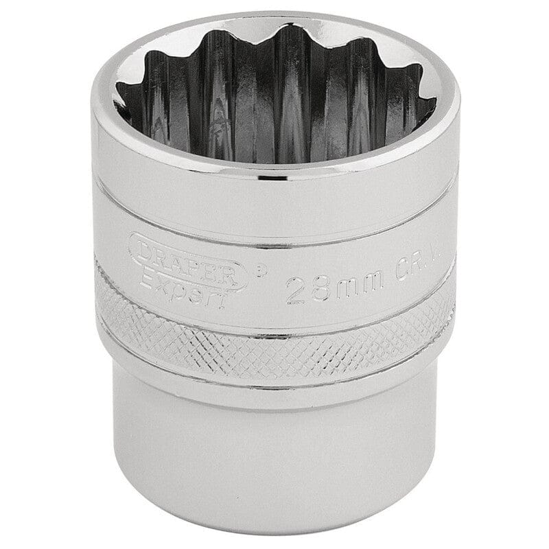 1/2" Dop 28mm, 12-kant-Draper Tools-MZS Gereedschap