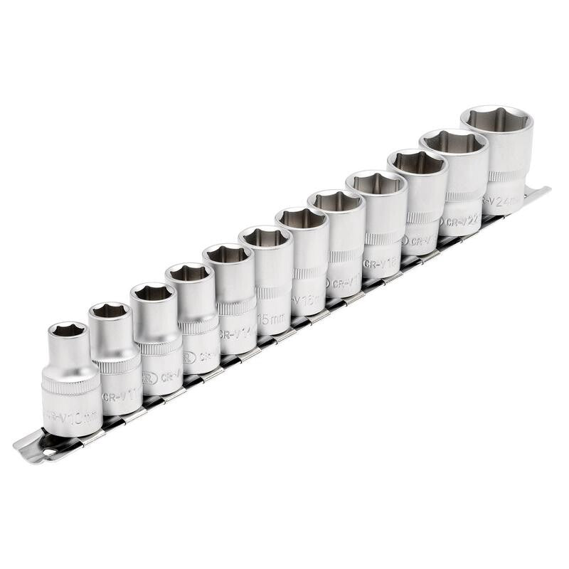 1/2" Doppenrail, 12-delige