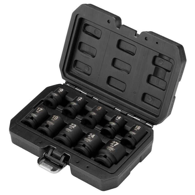 1/2" Krachtdoppenset, 10dlg