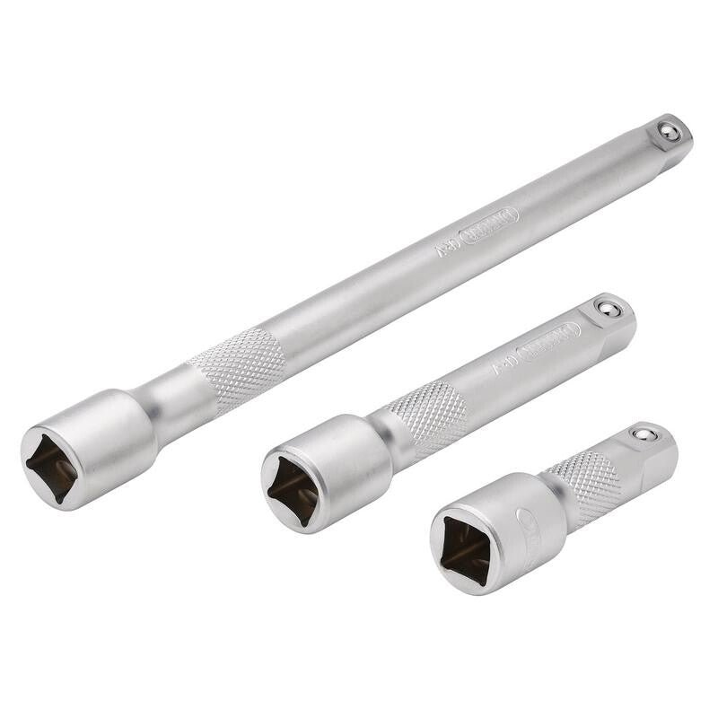 1/2" Verlengstukken set, 3-delige