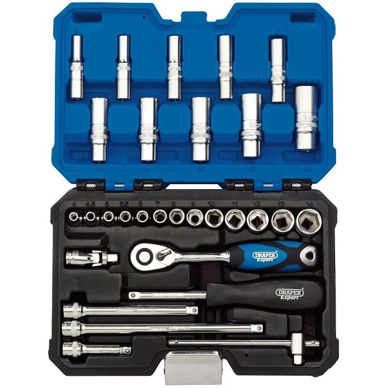 1/4" Doppenset, 30dlg